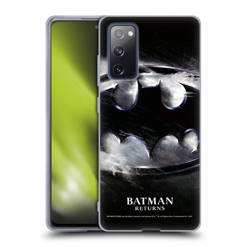 Batman Returns Key Art Oversized Logo Soft Gel Case for Samsung Galaxy S20 FE / 5G