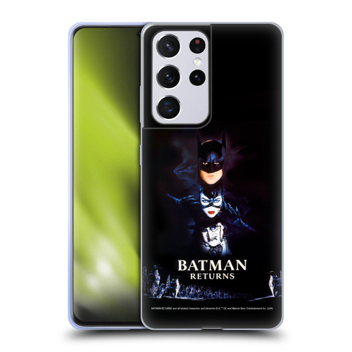 Batman Returns Key Art Poster Soft Gel Case for Samsung Galaxy S21 Ultra 5G