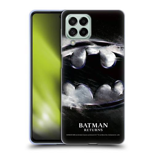 Batman Returns Key Art Oversized Logo Soft Gel Case for Samsung Galaxy M53 (2022)