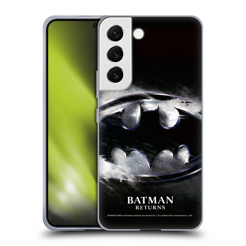 Batman Returns Key Art Oversized Logo Soft Gel Case for Samsung Galaxy S22 5G