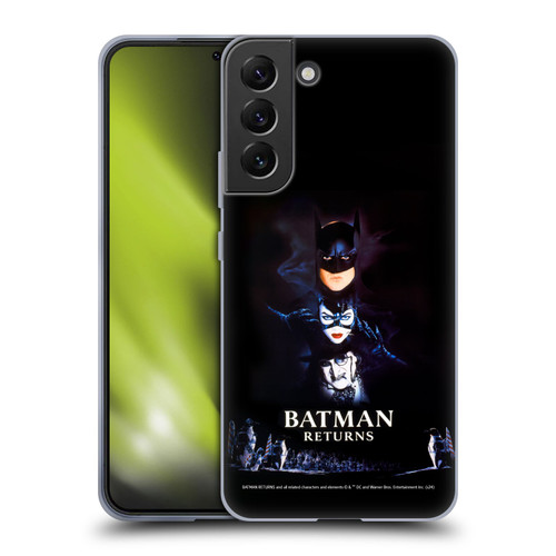 Batman Returns Key Art Poster Soft Gel Case for Samsung Galaxy S22+ 5G