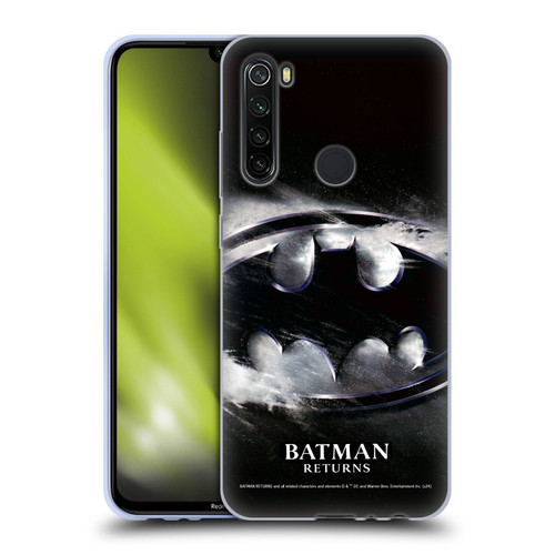 Batman Returns Key Art Oversized Logo Soft Gel Case for Xiaomi Redmi Note 8T