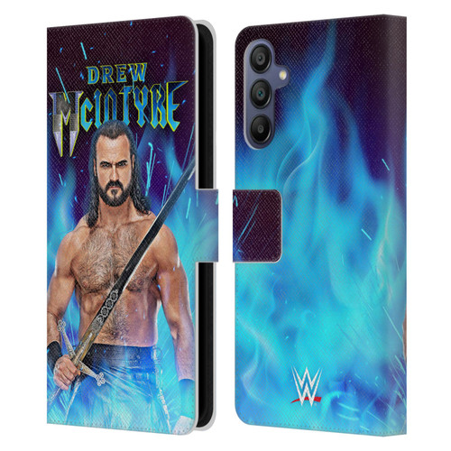 WWE Drew McIntyre Scottish Warrior Leather Book Wallet Case Cover For Samsung Galaxy A15