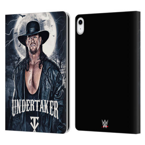 WWE The Undertaker Portrait Leather Book Wallet Case Cover For Apple iPad 10.9 (2022)