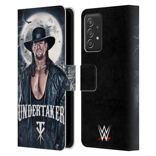 WWE The Undertaker Portrait Leather Book Wallet Case Cover For Samsung Galaxy A53 5G (2022)
