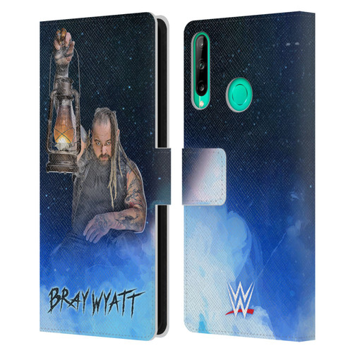 WWE Bray Wyatt Portrait Leather Book Wallet Case Cover For Huawei P40 lite E