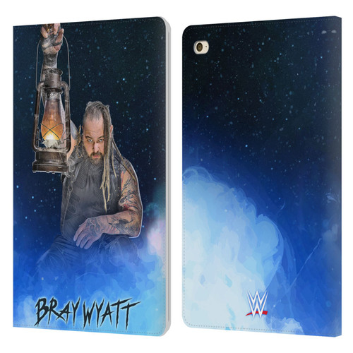 WWE Bray Wyatt Portrait Leather Book Wallet Case Cover For Apple iPad mini 4