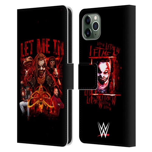 WWE Bray Wyatt Let Me In Leather Book Wallet Case Cover For Apple iPhone 11 Pro Max