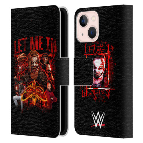 WWE Bray Wyatt Let Me In Leather Book Wallet Case Cover For Apple iPhone 13 Mini