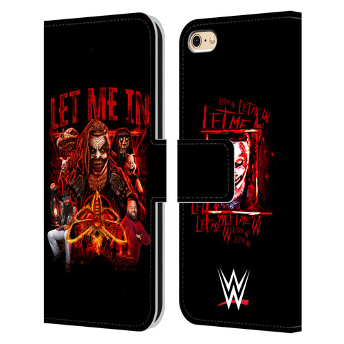 WWE Bray Wyatt Let Me In Leather Book Wallet Case Cover For Apple iPhone 6 / iPhone 6s