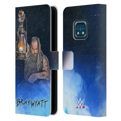 WWE Bray Wyatt Portrait Leather Book Wallet Case Cover For Nokia XR20