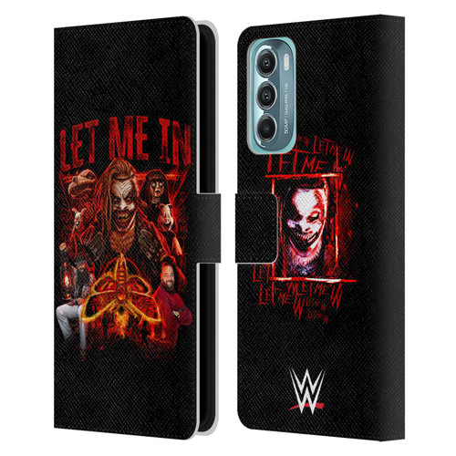WWE Bray Wyatt Let Me In Leather Book Wallet Case Cover For Motorola Moto G Stylus 5G (2022)