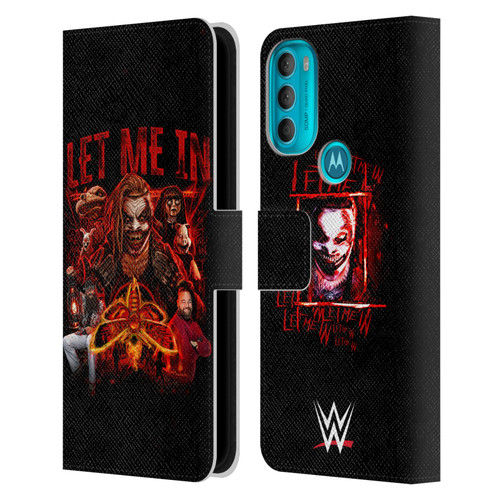 WWE Bray Wyatt Let Me In Leather Book Wallet Case Cover For Motorola Moto G71 5G