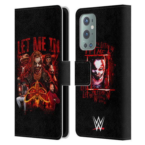 WWE Bray Wyatt Let Me In Leather Book Wallet Case Cover For OnePlus 9