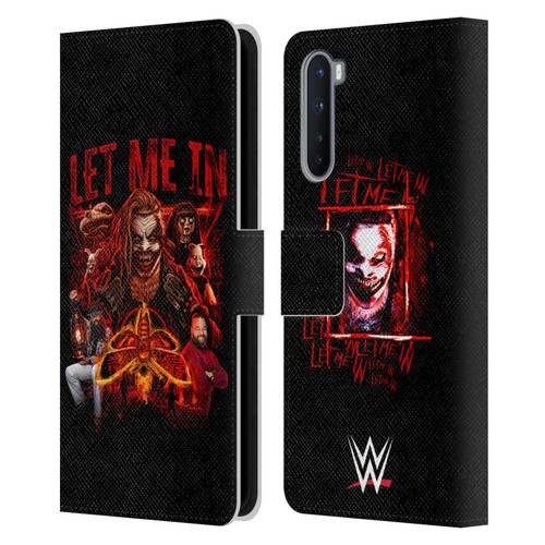 WWE Bray Wyatt Let Me In Leather Book Wallet Case Cover For OnePlus Nord 5G