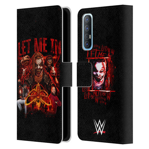 WWE Bray Wyatt Let Me In Leather Book Wallet Case Cover For OPPO Find X2 Neo 5G
