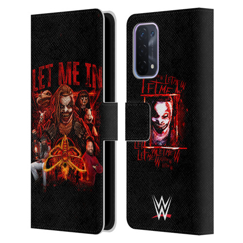 WWE Bray Wyatt Let Me In Leather Book Wallet Case Cover For OPPO A54 5G