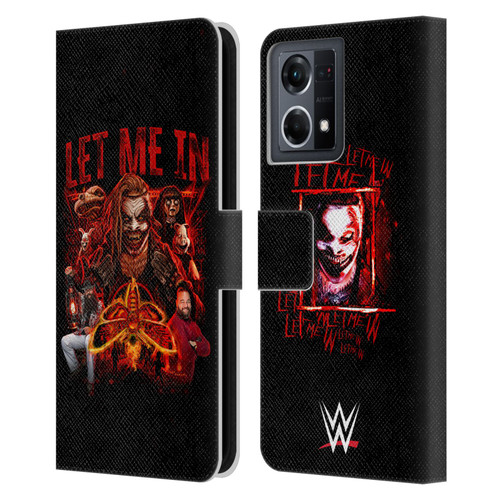WWE Bray Wyatt Let Me In Leather Book Wallet Case Cover For OPPO Reno8 4G