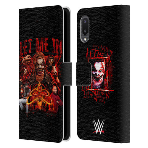 WWE Bray Wyatt Let Me In Leather Book Wallet Case Cover For Samsung Galaxy A02/M02 (2021)