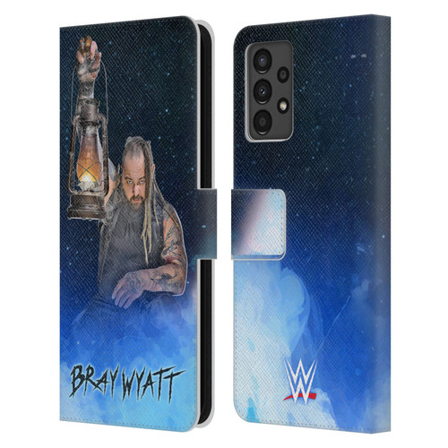 WWE Bray Wyatt Portrait Leather Book Wallet Case Cover For Samsung Galaxy A13 (2022)