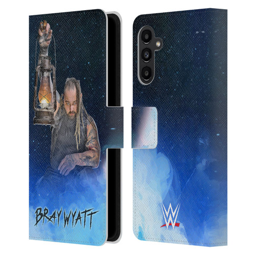 WWE Bray Wyatt Portrait Leather Book Wallet Case Cover For Samsung Galaxy A13 5G (2021)