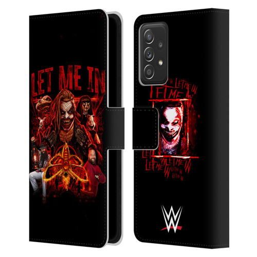 WWE Bray Wyatt Let Me In Leather Book Wallet Case Cover For Samsung Galaxy A52 / A52s / 5G (2021)