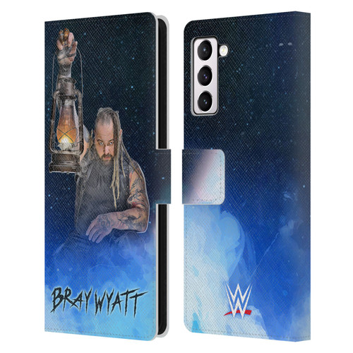 WWE Bray Wyatt Portrait Leather Book Wallet Case Cover For Samsung Galaxy S21+ 5G