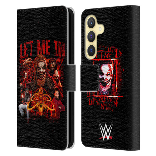 WWE Bray Wyatt Let Me In Leather Book Wallet Case Cover For Samsung Galaxy S24 5G