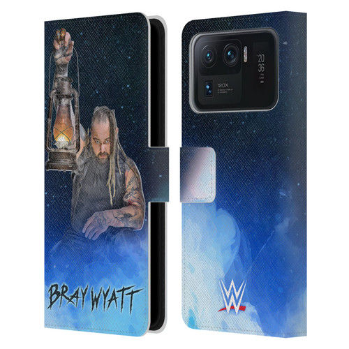 WWE Bray Wyatt Portrait Leather Book Wallet Case Cover For Xiaomi Mi 11 Ultra