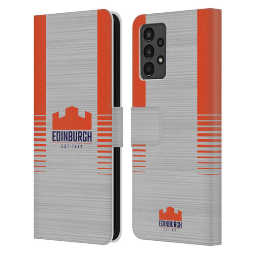 Edinburgh Rugby 2023/24 Crest Kit Away Leather Book Wallet Case Cover For Samsung Galaxy A13 (2022)