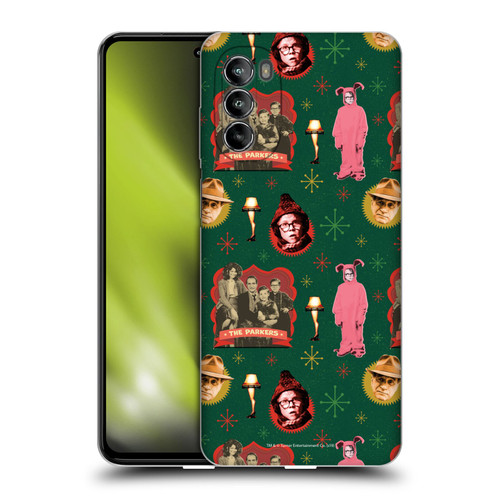 A Christmas Story Composed Art Alfie Family Pattern Soft Gel Case for Motorola Moto G82 5G