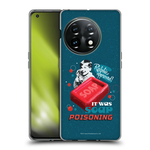 A Christmas Story Composed Art Alfie Soap Soft Gel Case for OnePlus 11 5G