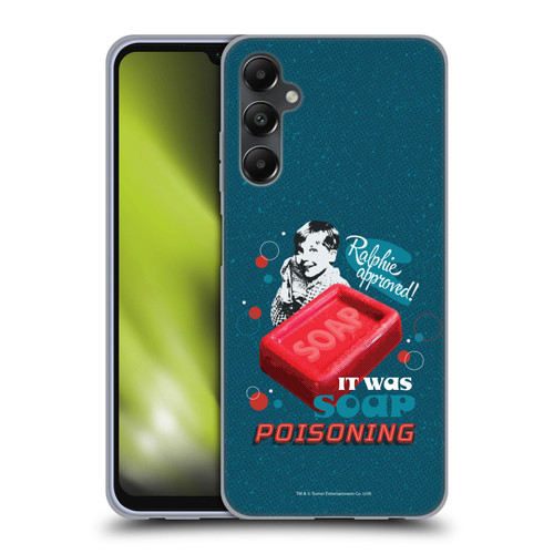 A Christmas Story Composed Art Alfie Soap Soft Gel Case for Samsung Galaxy A05s