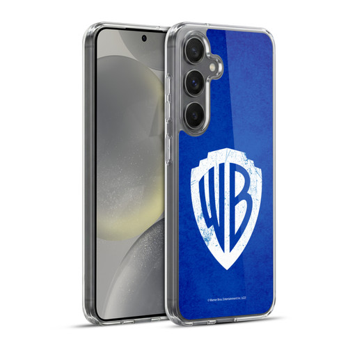 Warner Bros. Shield Logo Distressed Soft Gel Case for Samsung Galaxy S24+ 5G & MagSafe
