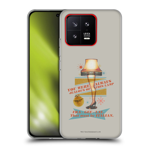 A Christmas Story Composed Art Leg Lamp Soft Gel Case for Xiaomi 13 5G