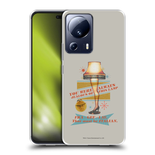 A Christmas Story Composed Art Leg Lamp Soft Gel Case for Xiaomi 13 Lite 5G