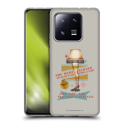 A Christmas Story Composed Art Leg Lamp Soft Gel Case for Xiaomi 13 Pro 5G