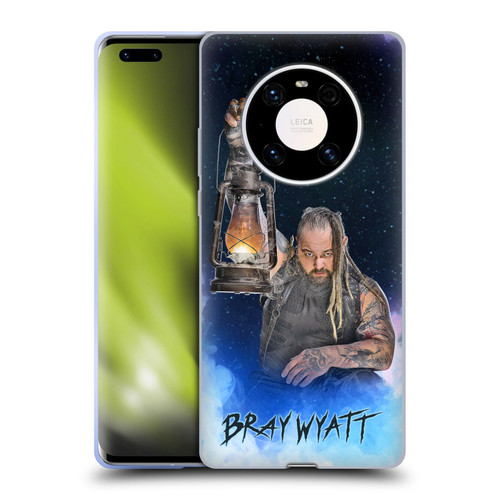 WWE Bray Wyatt Portrait Soft Gel Case for Huawei Mate 40 Pro 5G