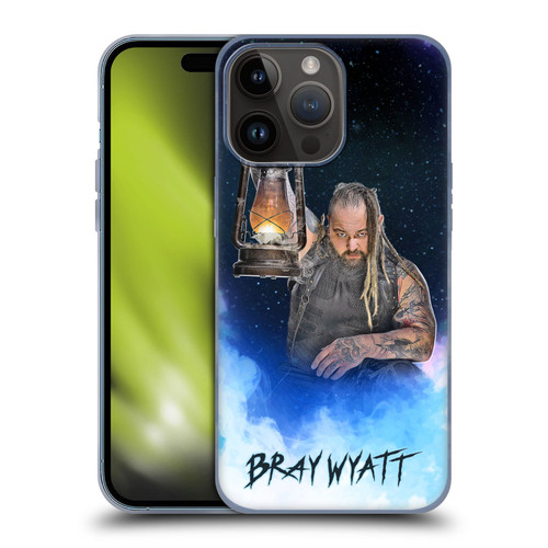 WWE Bray Wyatt Portrait Soft Gel Case for Apple iPhone 15 Pro Max