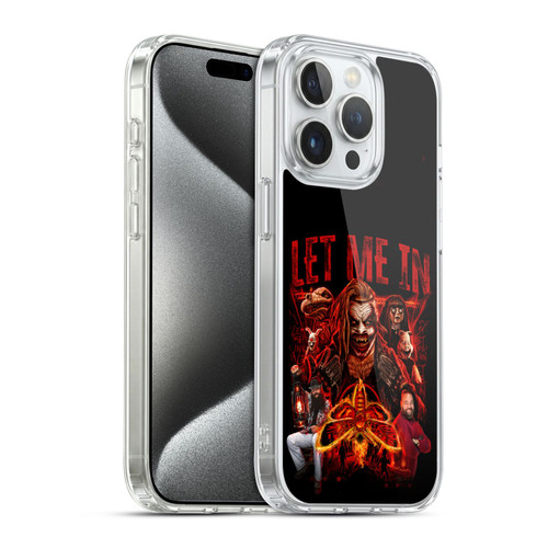 WWE Bray Wyatt Let Me In Soft Gel Case for Apple iPhone 15 Pro & MagSafe
