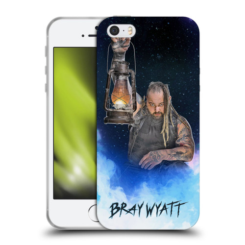 WWE Bray Wyatt Portrait Soft Gel Case for Apple iPhone 5 / 5s / iPhone SE 2016