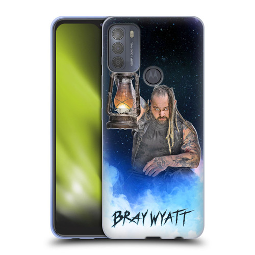 WWE Bray Wyatt Portrait Soft Gel Case for Motorola Moto G50