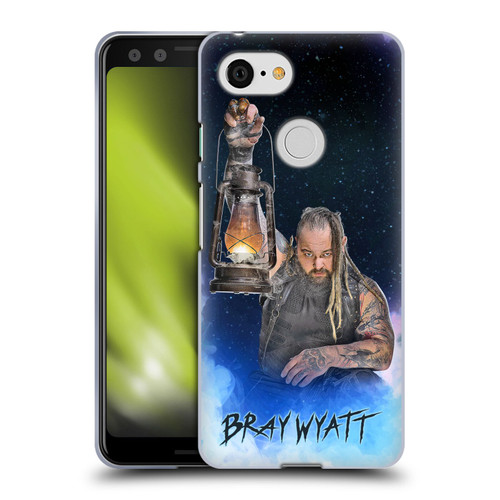 WWE Bray Wyatt Portrait Soft Gel Case for Google Pixel 3