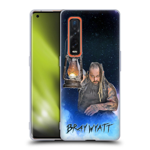 WWE Bray Wyatt Portrait Soft Gel Case for OPPO Find X2 Pro 5G