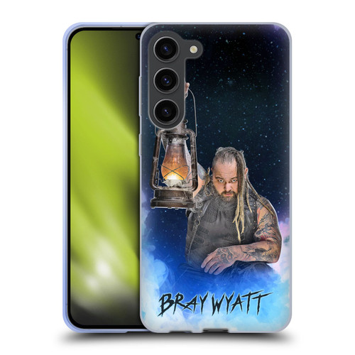 WWE Bray Wyatt Portrait Soft Gel Case for Samsung Galaxy S23+ 5G