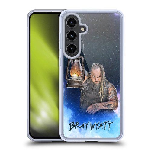 WWE Bray Wyatt Portrait Soft Gel Case for Samsung Galaxy S24+ 5G
