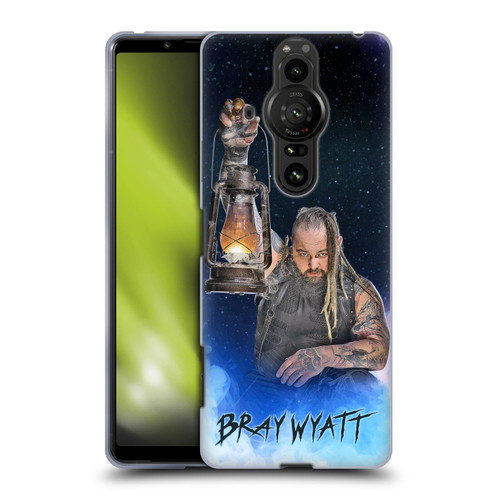 WWE Bray Wyatt Portrait Soft Gel Case for Sony Xperia Pro-I