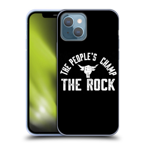 WWE The Rock The People's Champ Soft Gel Case for Apple iPhone 13