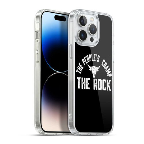 WWE The Rock The People's Champ Soft Gel Case for Apple iPhone 13 Pro Max & MagSafe