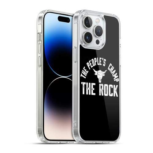 WWE The Rock The People's Champ Soft Gel Case for Apple iPhone 14 Pro Max & MagSafe